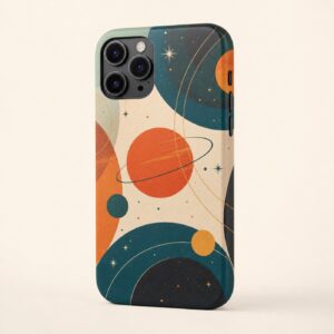 ORICASE Retro Orbit geometric phone case